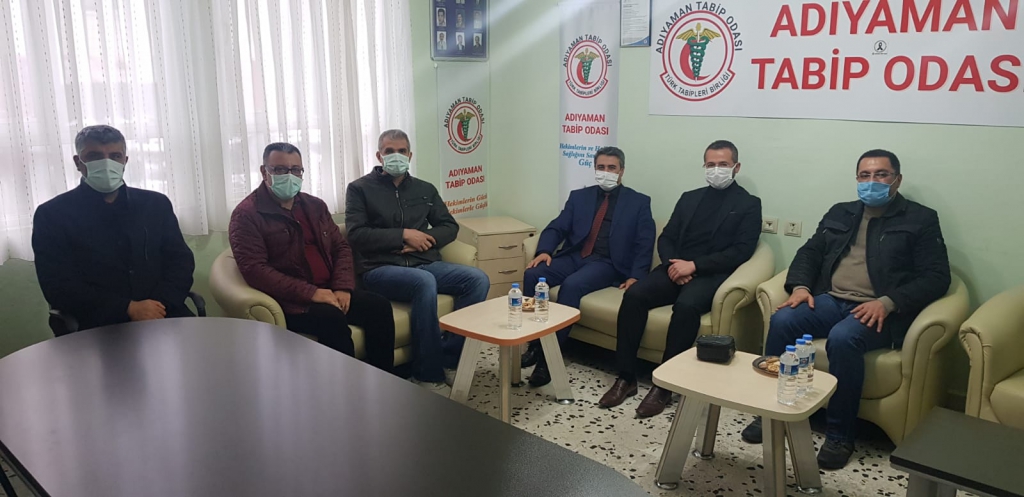 AK PARTİ MERKEZ İLÇE BAŞKANINDAN NEZAKET ZİYARETİ